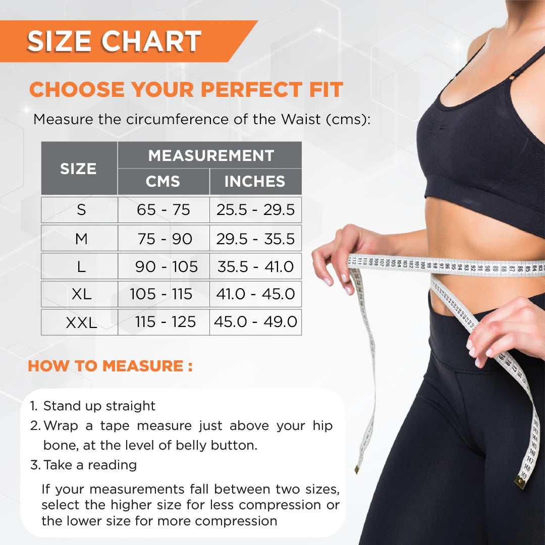 Vissco Lumbocare Sacral Belt (PC 0102) – Lower Back & Sacral Support Belt for Pain Relief – Sizes S to XXL