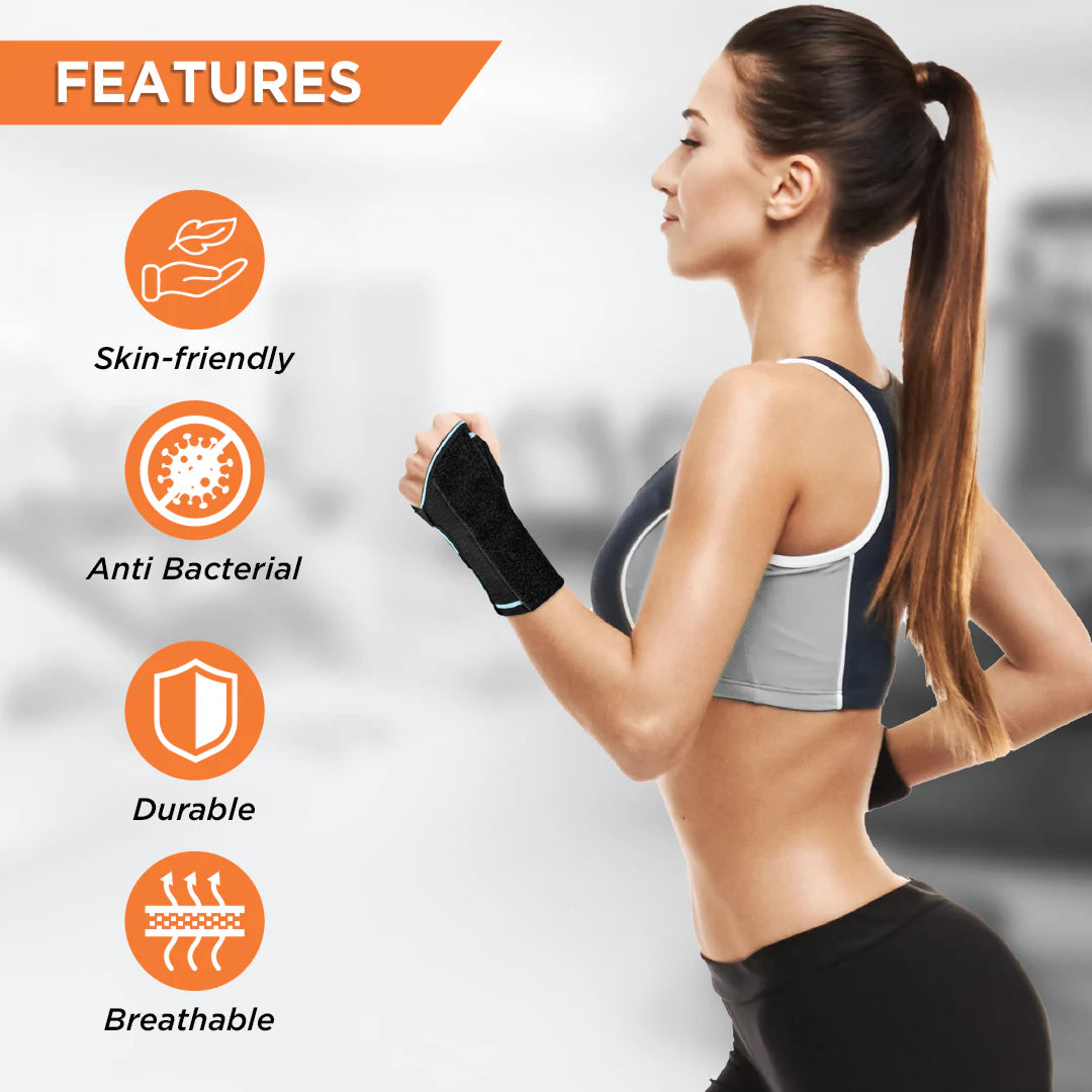 VISSCO Universal Cockup Support 0641 – Wrist Brace for Colle's Fracture, Sprain & Arthritis | Universal