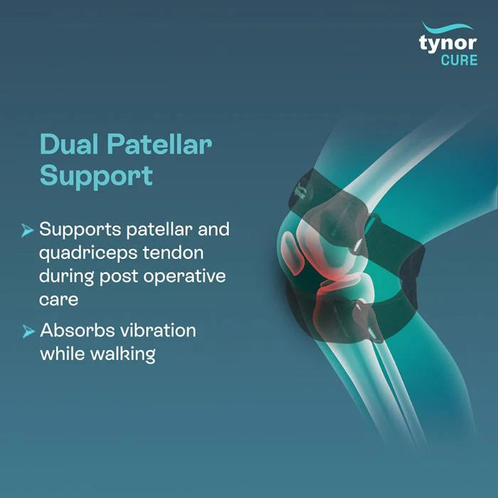 Tynor Sport Dual Patellar Knee Support - D 55