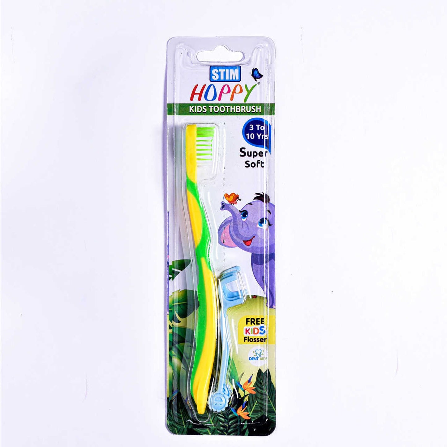 STIM Hoppy Junior Toothbrush : Pack Of 5 for 3 Age 10 Years Kids