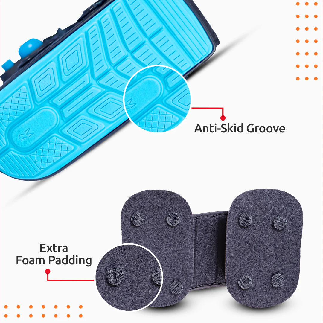 Pneumatic Walker (Double Push Button – Long Type with 17" Height) PC 5724 | Orthopaedic Leg, Foot & Ankle Support Walker Boot