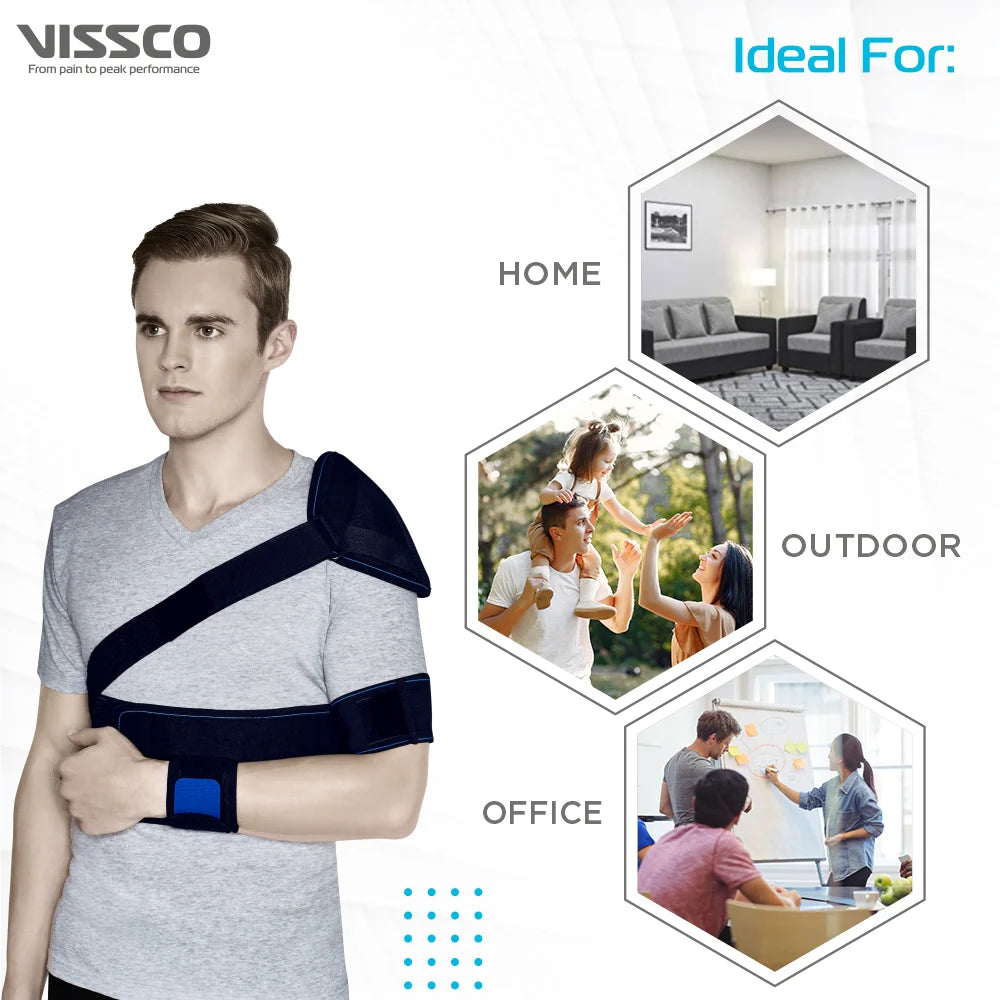 Vissco Elastic Shoulder Immobiliser with Cap PC 0813