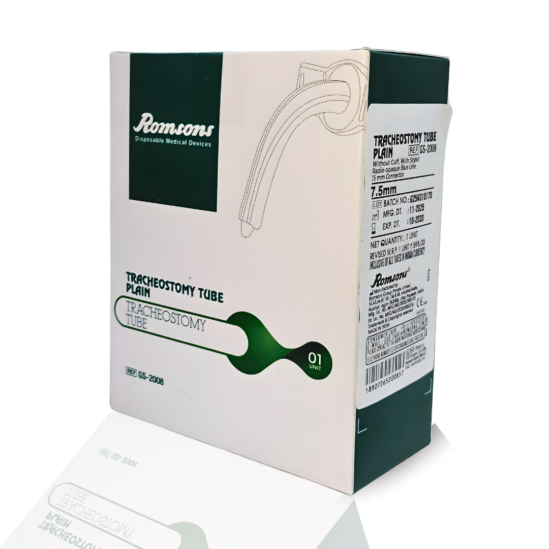 Romsons Tracheostomy Tube Plain (GS-2008)