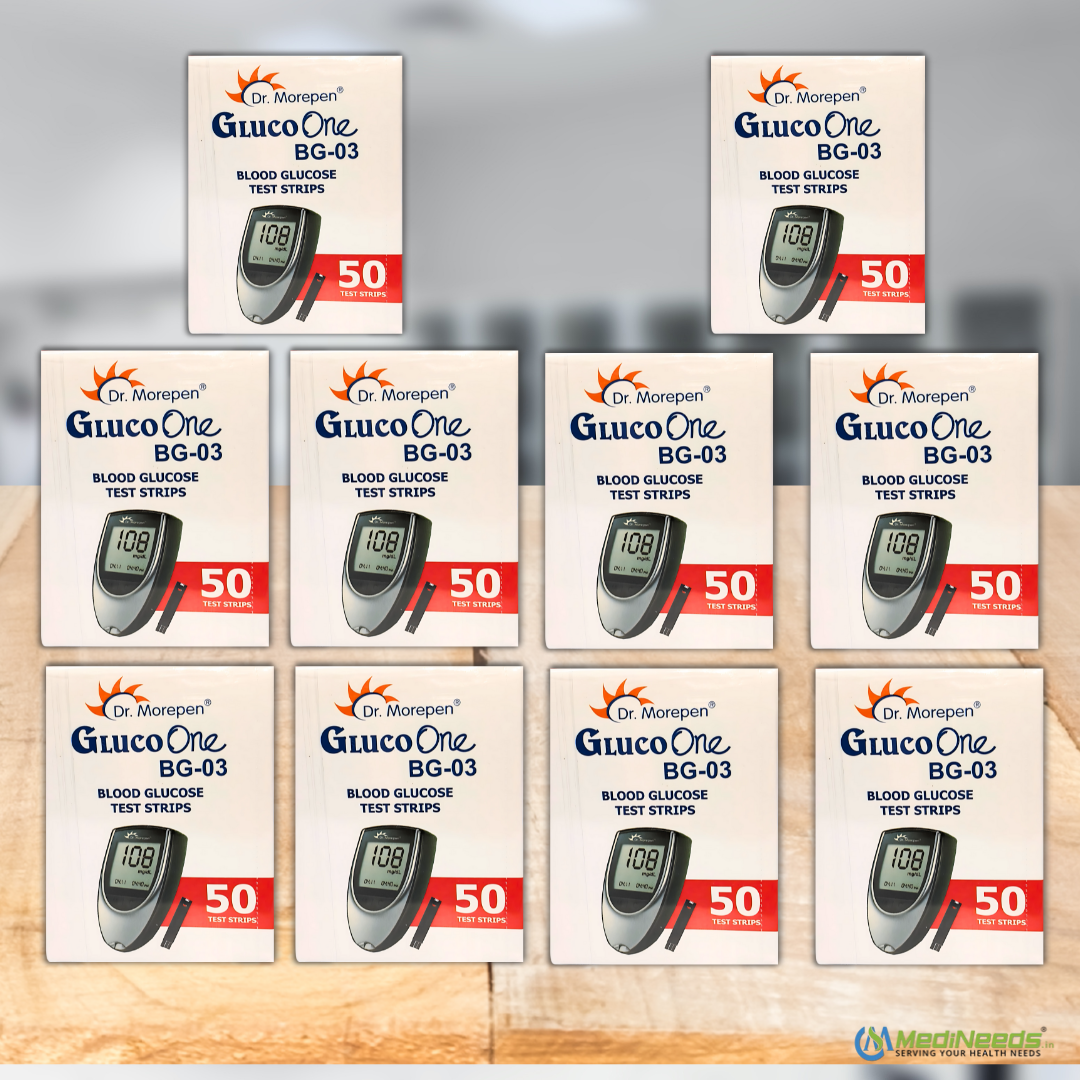 Dr. Morepen Gluco One (BG-03) Glucose Strips