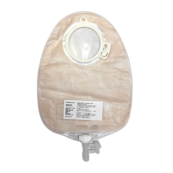 Coloplast 2-Piece Transparent Maxi Sensura (50mm) 11855 Click Urostomy Bag