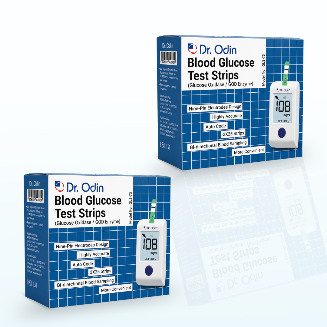 Dr Odin Glucose Oxidase / GOD Enzyme Glucose Test Strips