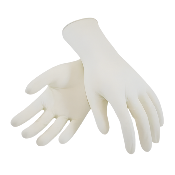 TRUSKIN® Sterile Standard Disposable Latex Surgical Gloves – Pre-Powdered, Micro-Roughened Grip