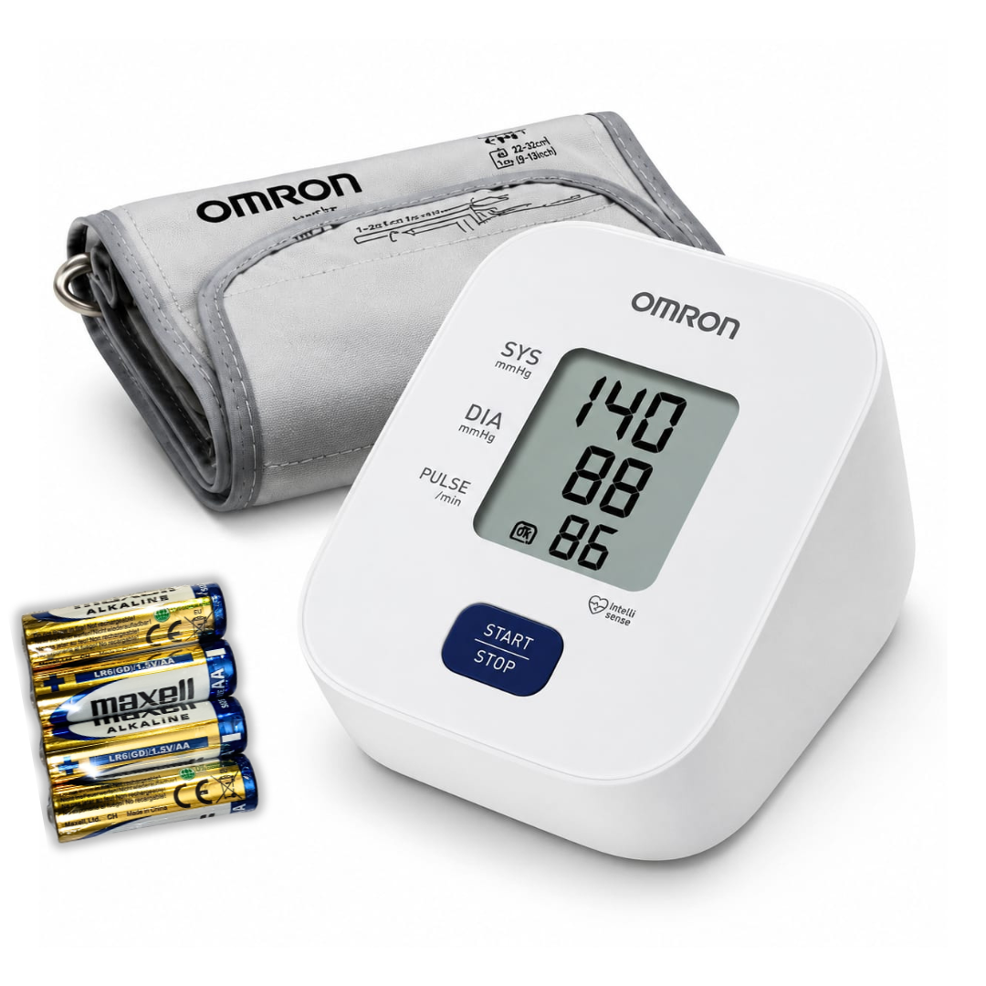 Omron HEM-7090 Automatic Blood Pressure Monitor – Digital Upper Arm BP Machine with IntelliSense Technology | 2 Year Warranty