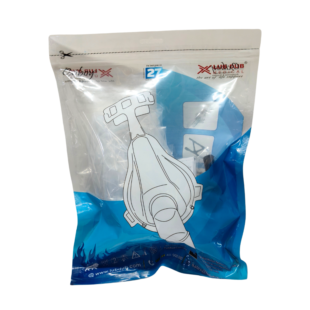 LubDub Oxiboy NIV Full Face Mask – Vented (Small, Medium, Large Sizes)