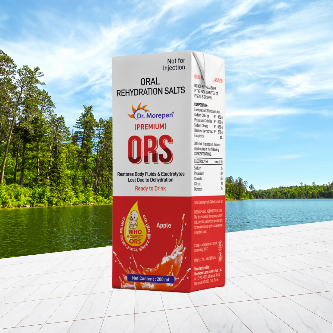 Dr. Morepen Premium ORS – Pack of 6 | Advanced Oral Rehydration Solution for Fast Hydration