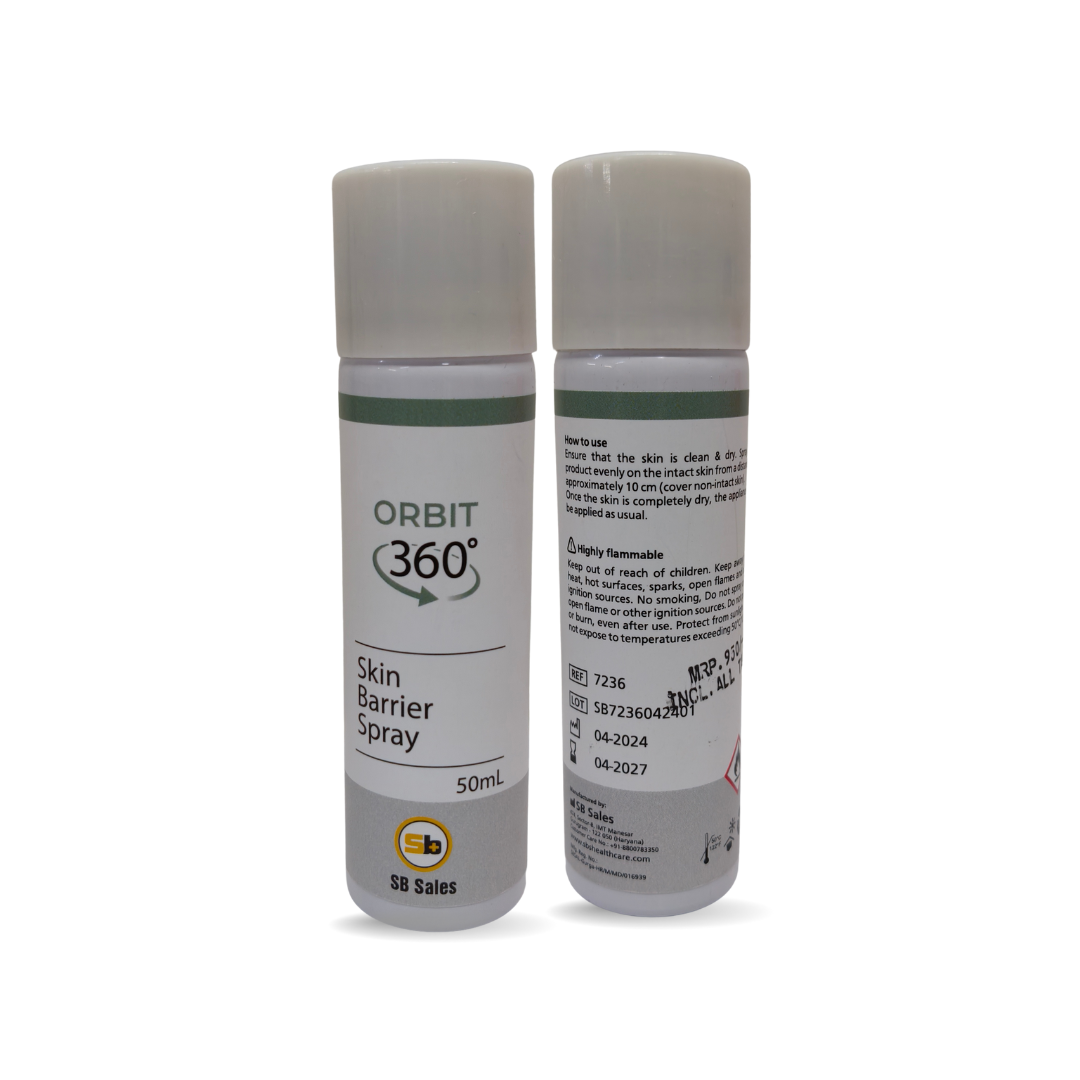 Orbit 360° Skin Barrier Spray – 50 ml 7236 | Protective Skin Sealant by SB Sales
