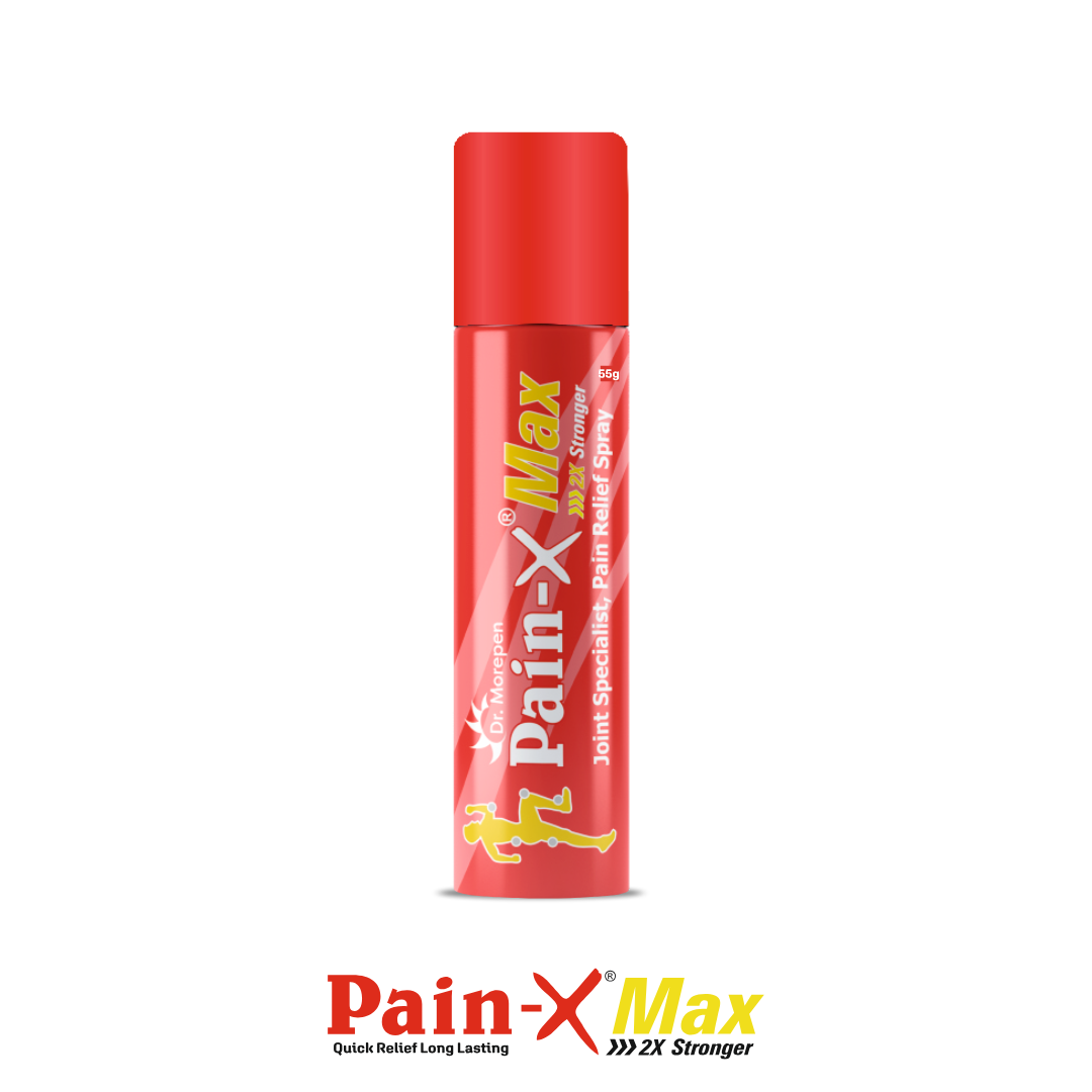 Dr. Morepen Pain-X Spray – Pain Relieving Spray (50g x Pack of 2)