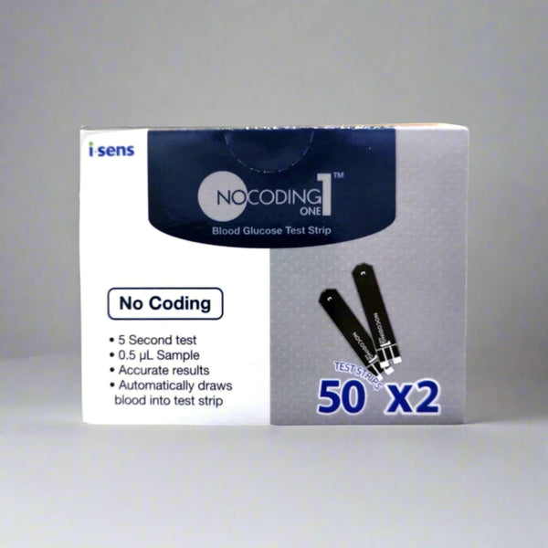 Nocoding One i-sens Glucose Test Strips 100
