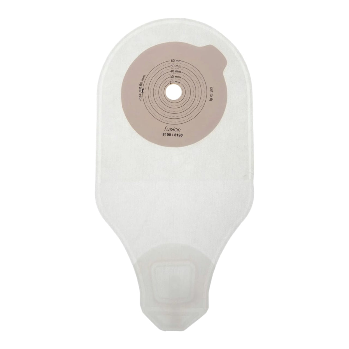 Prowess Fusion One Piece Urostomy Pouch with Skin Barrier 8190 (Max 60mm) – 10 Pcs