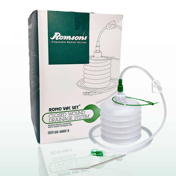 Romsons Romo Vac Set GS-5002 – Sterile Closed Wound Drainage System