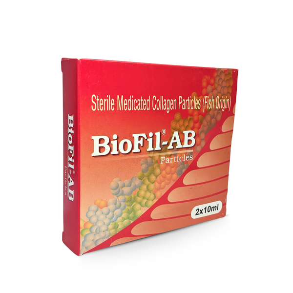 Sterile Medicated Collagen Particles BioFil-AB 2 X 10ml