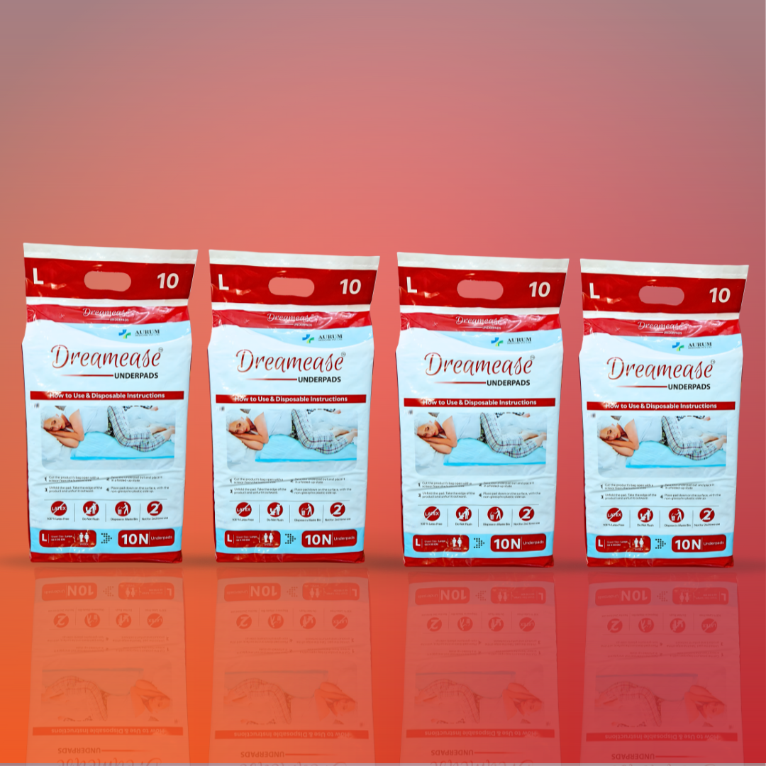 Dreamease Underpads – Leak Solution with Gel Technology (Large 60×90 cm