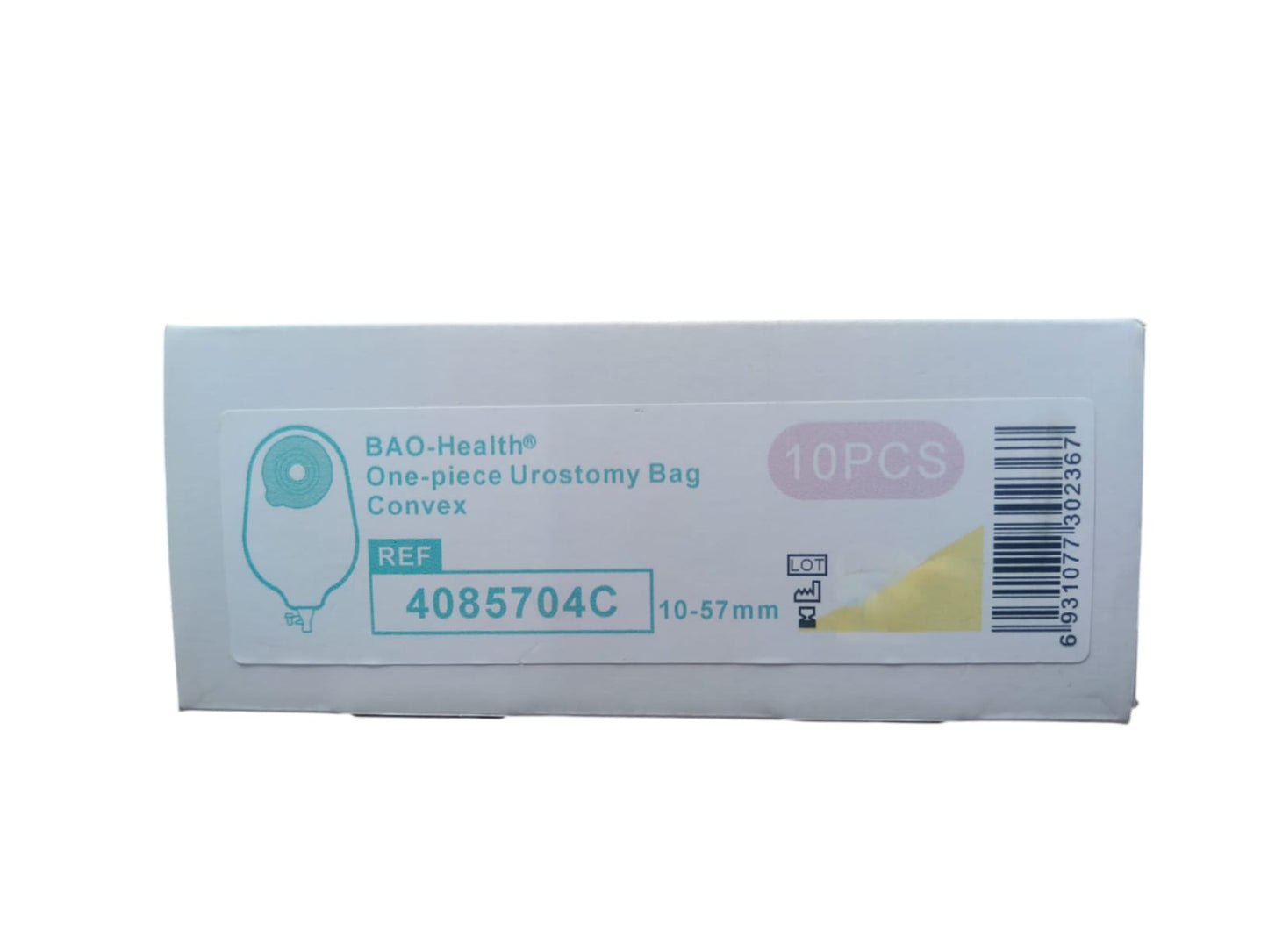 Bao Health One-piece Urostomy Bag Convex 10-57MM 408570410C
