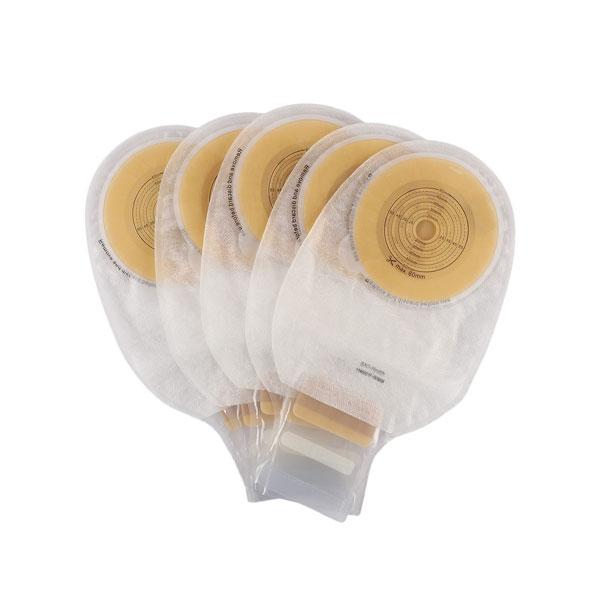 Bao Health One Piece Open Ostomy Bag with Filter and Velcro Closure 15 - 60MM 1146001F