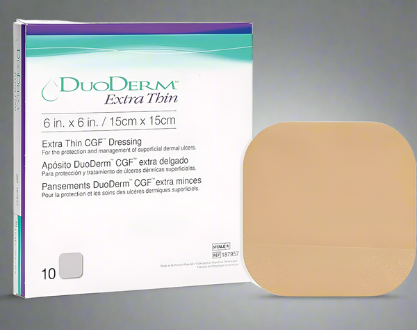 Duo Derm CGF (Control Gel Formula) Sterile Dresssing 6inch X 6inch / 15cm X 15cm