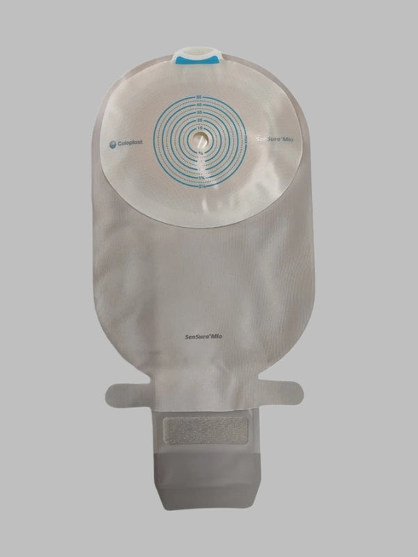 Coloplast Sensura Mio 1-Piece Open Transparent Ostomy Bag 10-55mm 10458
