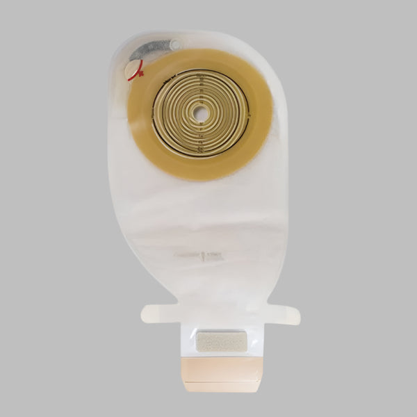 Coloplast Ostomy Bag 17501 | 12-75mm Maxi Transparent Drainable Ostomy Pouch with Hide-Away Outlet