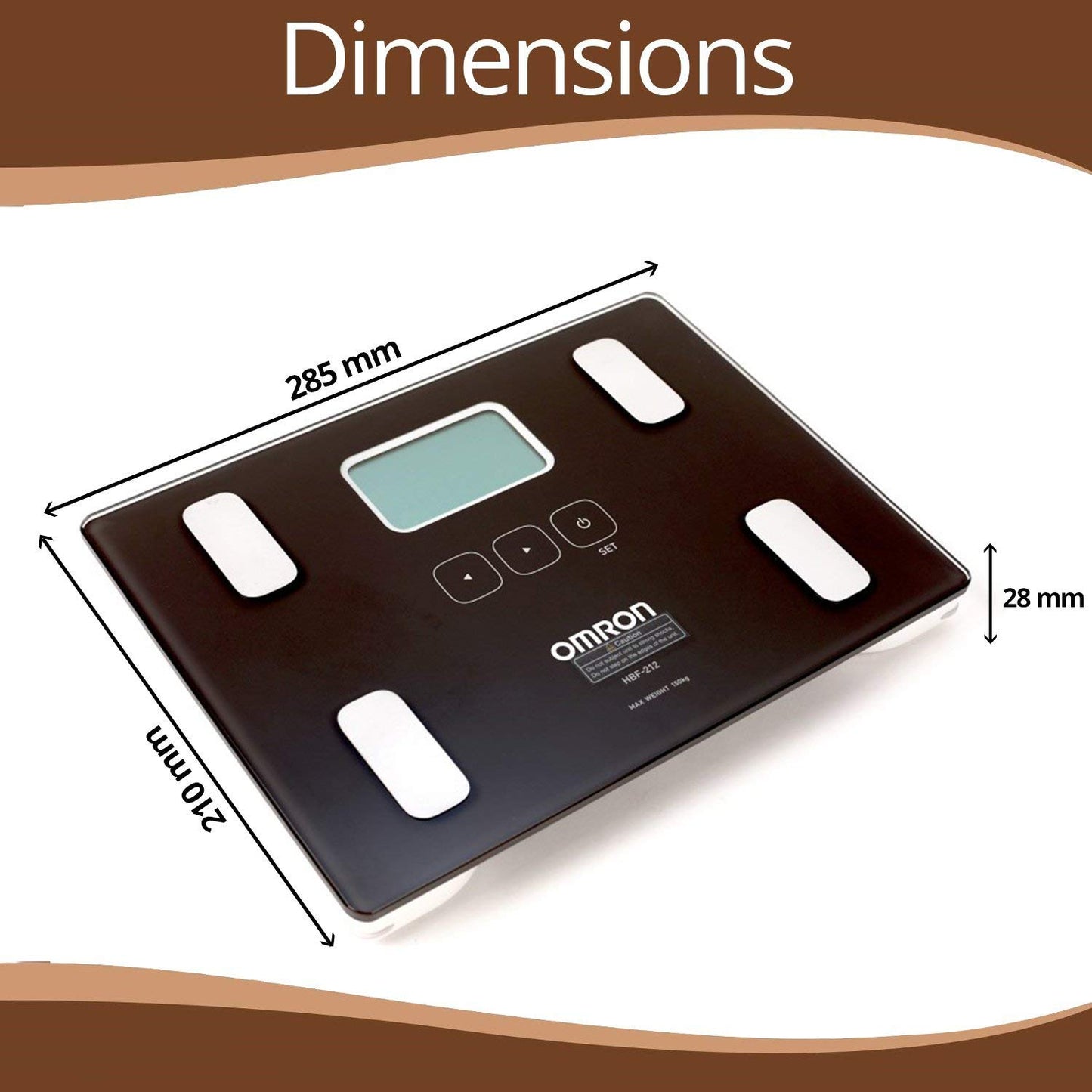 Digital Full Body Composition Monitor With 4 User HBF-212 Omron