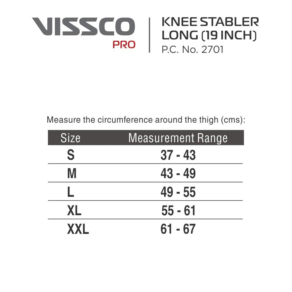 Vissco Pro-Knee Stabler-Long PC 2701