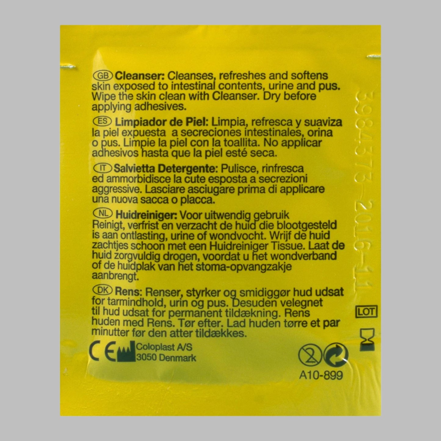 Coloplast 4715 Comfeel Cleanser Wipes (3 Pcs X 10 Pack)
