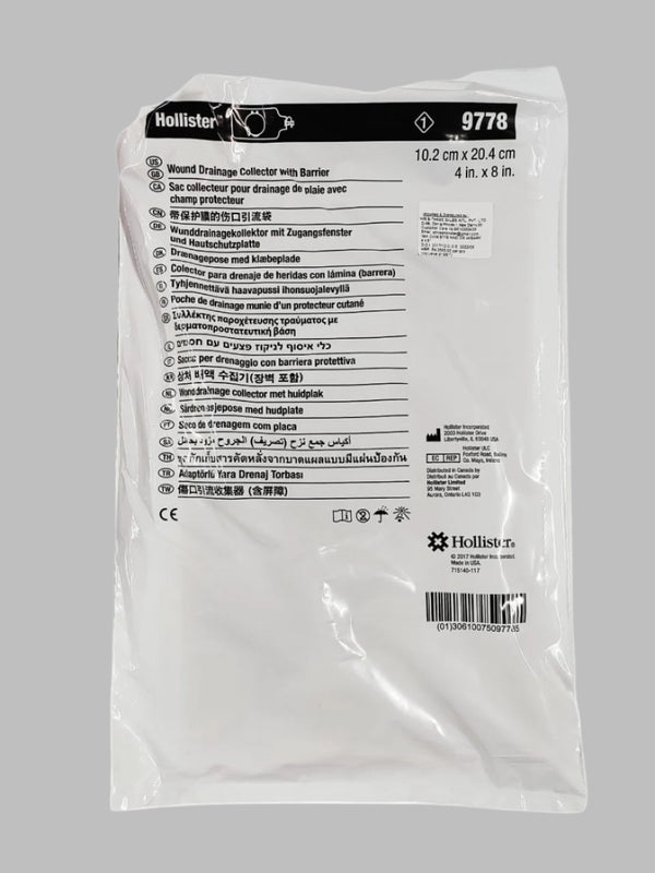 Hollister Wound & Fistula Drainage Collector With Barrier 9778
