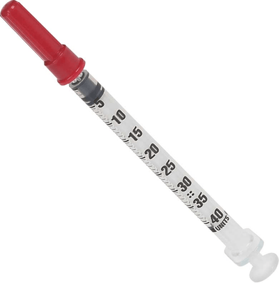 BD Ultra Fine U-40/31G (0.25mm) Insulin Syringe Single Pack