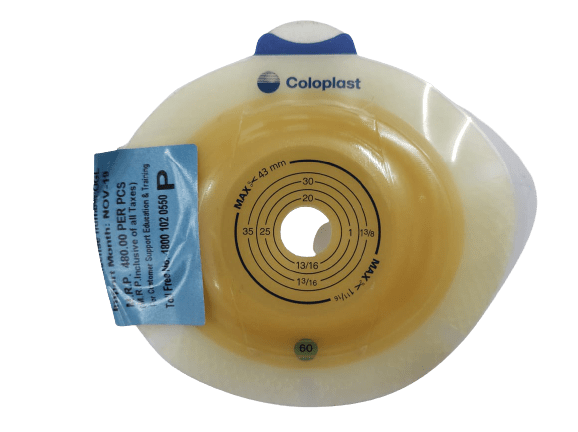Coloplast 11031 SenSura 60mm Standard wear Convex Light Base plate