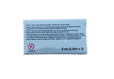 M2-Bact (Collagen Particle With Mupirocin and Metronidazole) For Wound Dressing 5ml (2.5ml x 2)