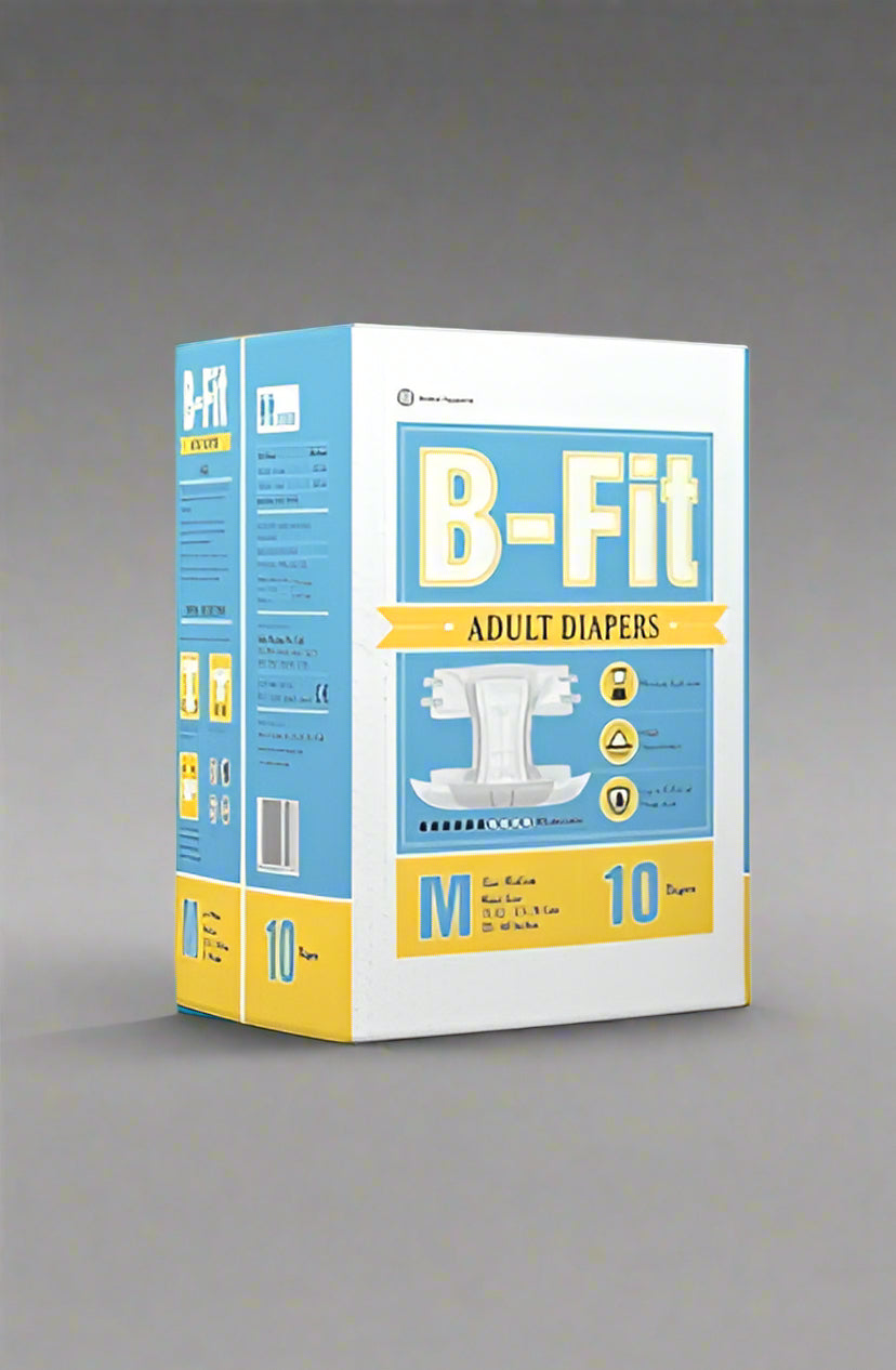 B Fit Economy Adult Diaper