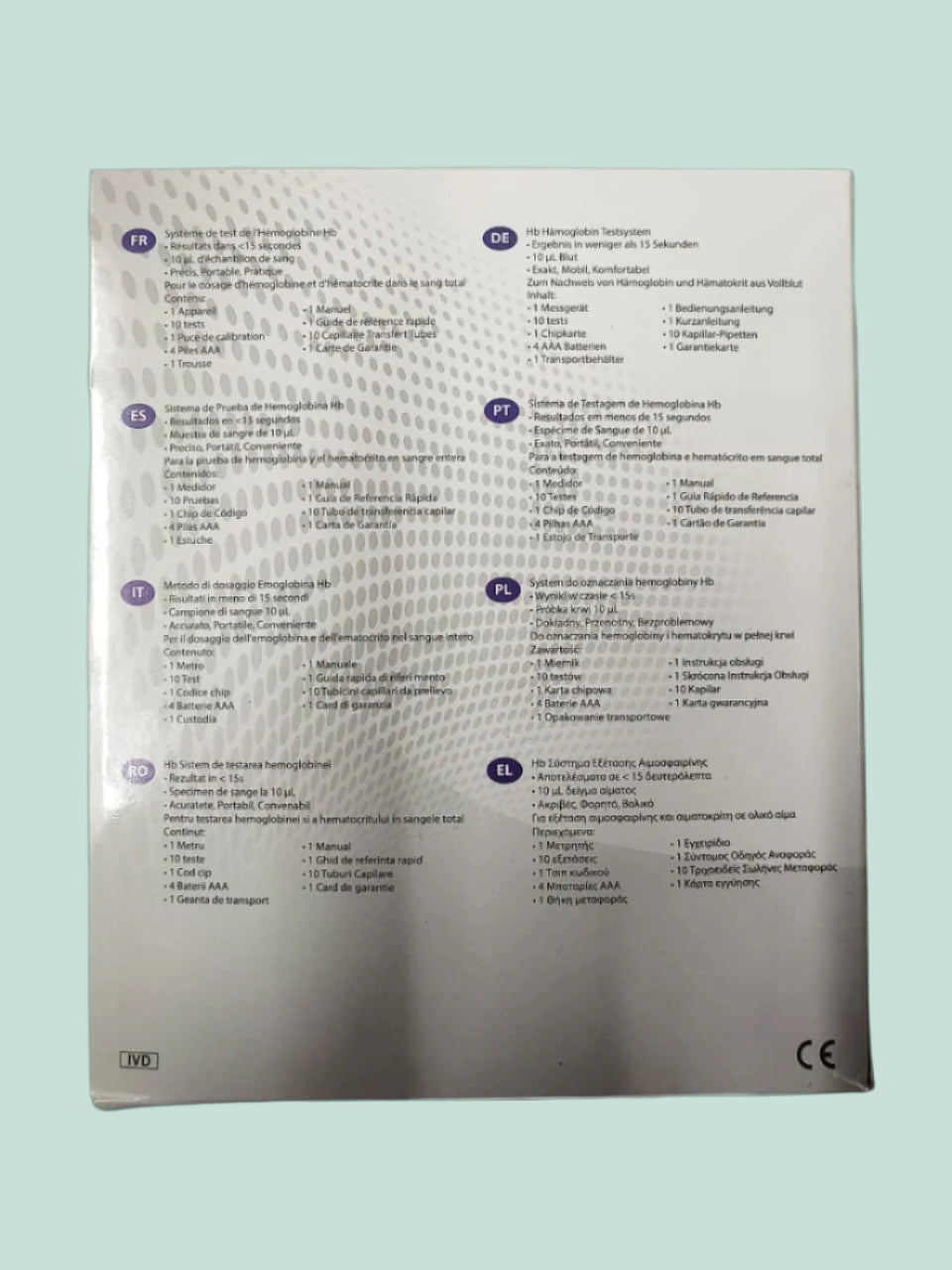 Quik-Check Plus Automatic Digital Hb Hemoglobin Testing System