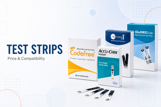 Glucose Test Strips in India: Price, Meter Compatibility & How to Use Them