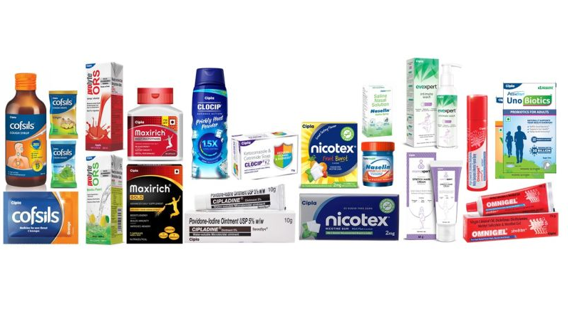 OTC (Over The Counter) Products Range