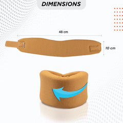 VISSCO Cervical Collar Soft 0304 – Neck Support Belt | Cervical Spine Immobilization & Pain Relief
