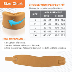 VISSCO Cervical Collar Soft 0304 – Neck Support Belt | Cervical Spine Immobilization & Pain Relief