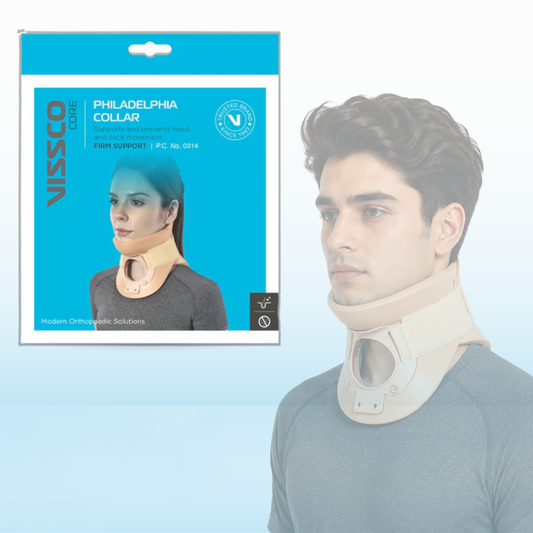 VISSCO Philadelphia Collar 0314 – Firm Neck Support | Prevents Head & Neck Movement
