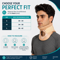 VISSCO Philadelphia Collar 0314 – Firm Neck Support | Prevents Head & Neck Movement
