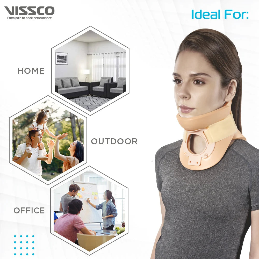 VISSCO Philadelphia Collar 0314 – Firm Neck Support | Prevents Head & Neck Movement