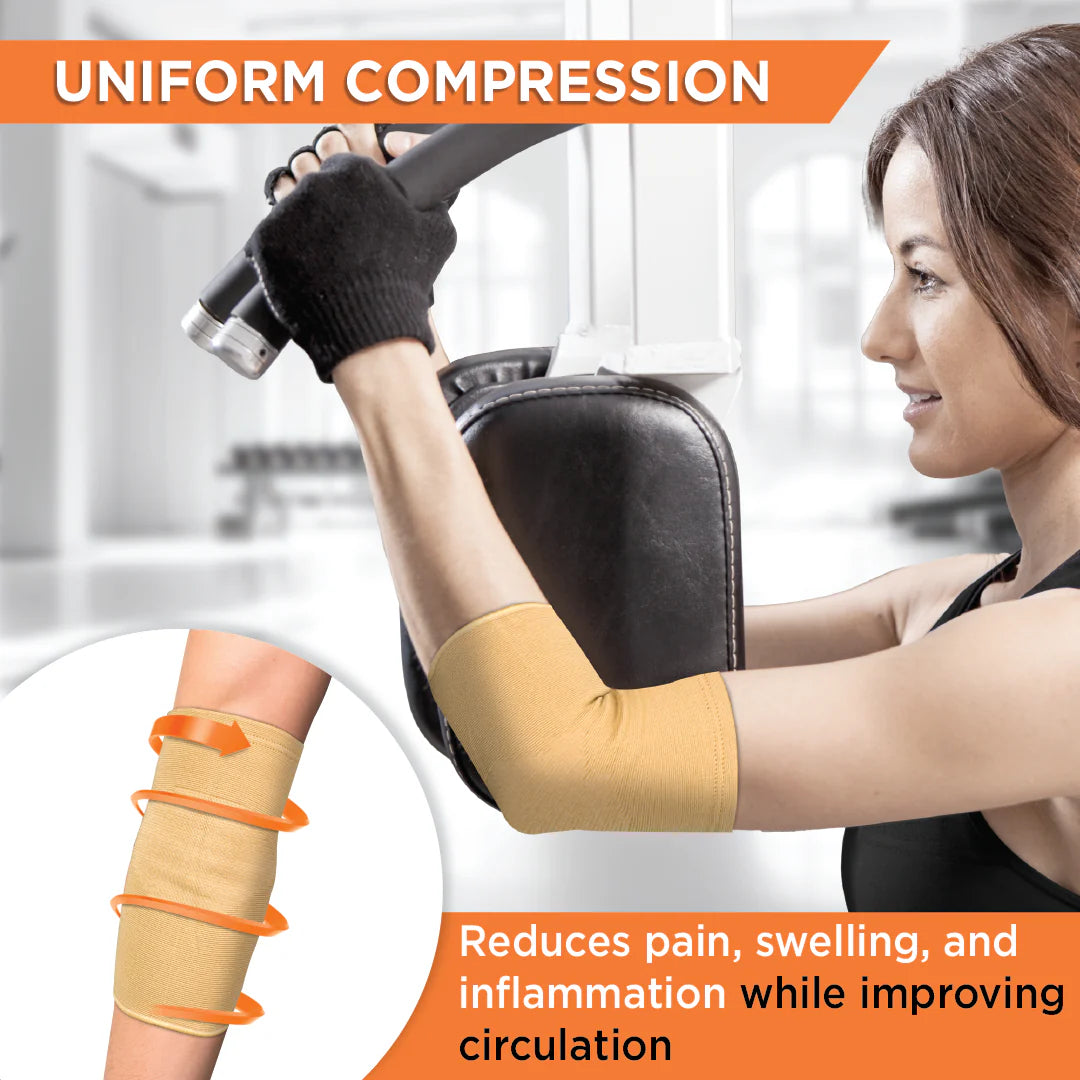 VISSCO Elbow Support – Relieves Elbow Joint Pain for Ease of Movement