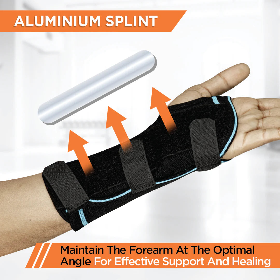 VISSCO Universal Cockup Support 0641 – Wrist Brace for Colle's Fracture, Sprain & Arthritis | Universal