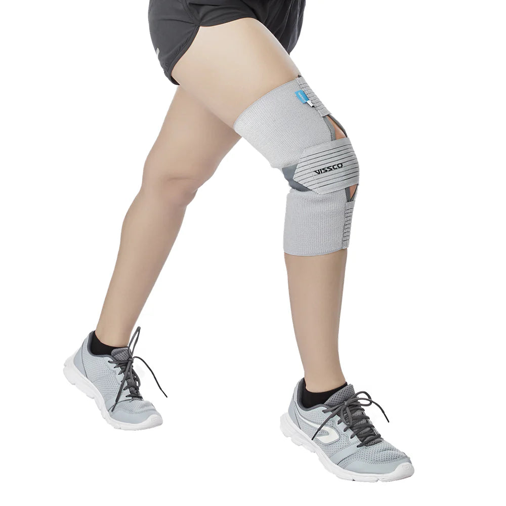 VISSCO CORE Knee Support – Mild Support with Loop Elastic Technology 0704