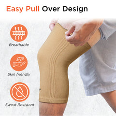 VISSCO Core Knee Cap 0705 – Mild Support | Provides Compression & Warmth for Knee
