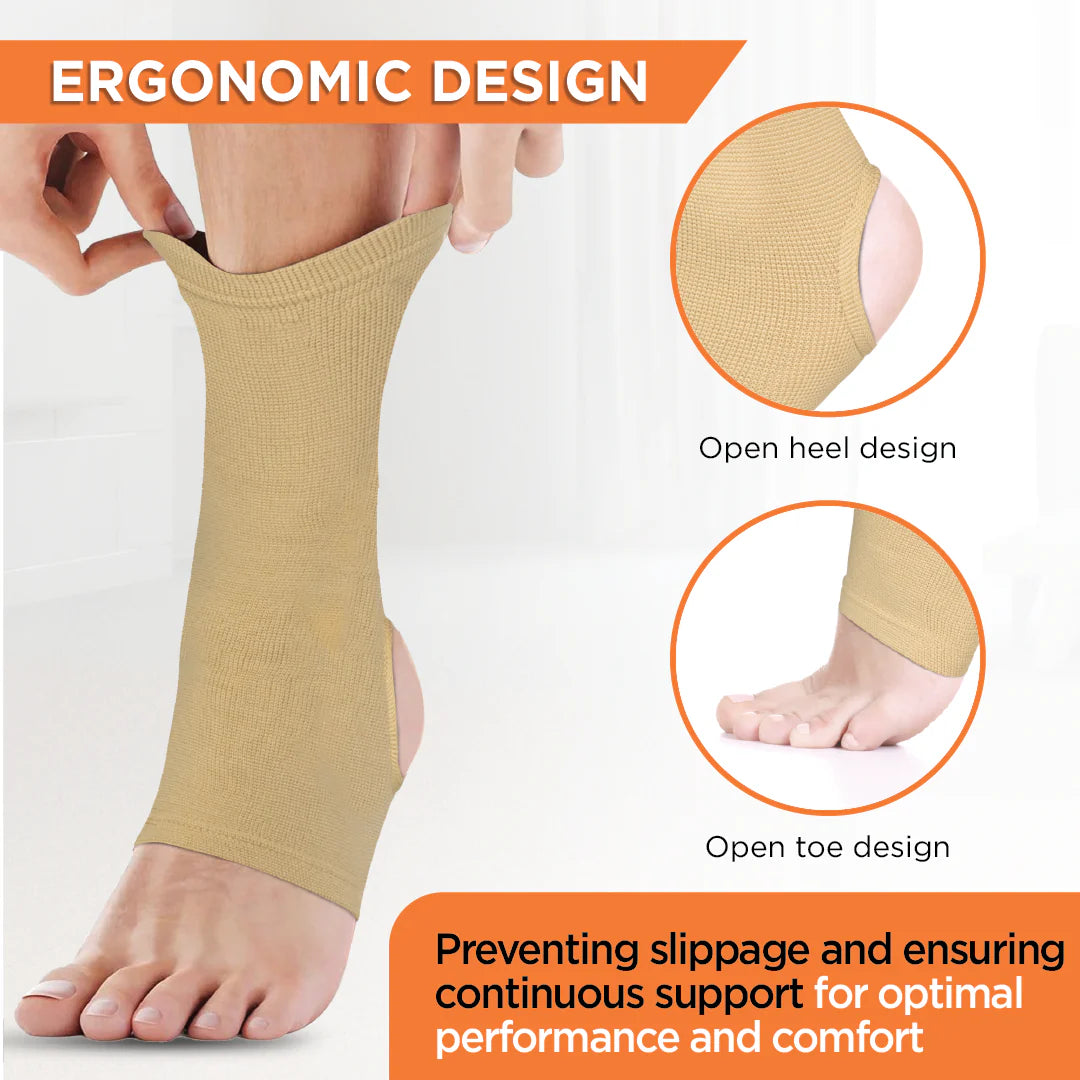 VISSCO Anklet Mild Support PC 0709 – Ankle Brace for Pain, Sprain & Sports Injury