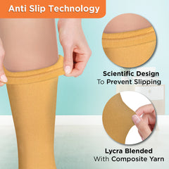 VISSCO Core Medical Compression Stockings (Below Knee) PC 0716 – Varicose Vein & Leg Support Stockings