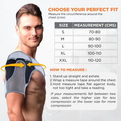 VISSCO Shoulder Support 0812 | Moderate Support