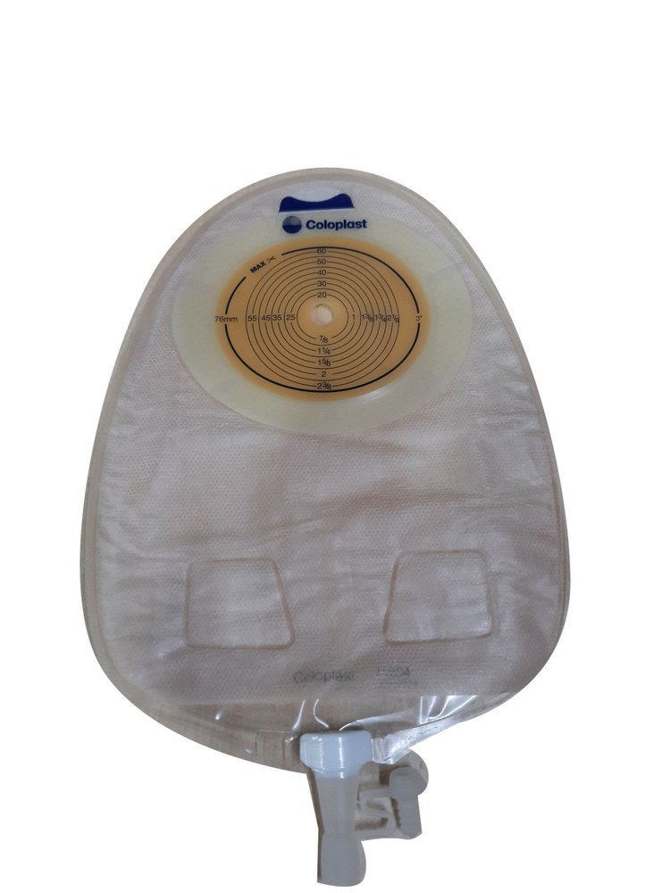 11804 Coloplast Sensura Transparent Urostomy Bag